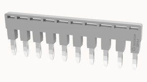 Перемычка DFA10-6.2-11-00Z(H) на 10 полюсов, серая, изолированная, для клемм серии DC4 фото