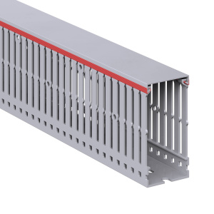 Короб перфорированный, серый RL6 40x80 фото