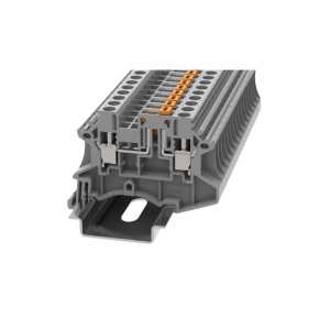 Клемма с размыкателем, винтовая DC4-MT-01P-11-00Z(H), 20A, 500V, 2 присоед., 4(0,5_6)mm², серая фото