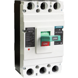Выключатель автоматический BA57-39-400, 250A, 3P, 400VAC, 50kA, Ii=10*In, термомагнитный, фиксированный фото