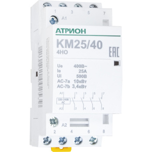 Контактор KM25/40, 4NO, 25A, 220_240VAC, механическая индикация, 2M фото