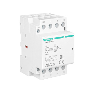 Контактор TGCH1N-6322, 2NO+2NC, 63A, 230VAC, механическая индикация, 3M фото
