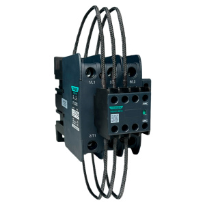Контактор конденсаторный TGCC1-95/12-220V(50Hz), 3P, 50kVAr(400VAC по AC-6b), 73A, 220VAC, 1NO+2NC фото