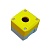 Корпус поста кнопочного XAL 1 кнопка (желтый) фото