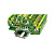 Клемма заземления 2-х уровневая, push-in DSKK4-PE-01P-1C-00Z(H), 4 присоед., 4(0,2_6)mm², желто-зеленая фото