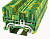 Клемма заземления штекерная, push-in DS2.5/2P-PE-01P-1C-00Z(H), 2 присоед., 2.5(0,2_4)mm², желто-зеленая фото