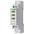 Индикатор LK-713Y, 3P, 230VAC, желтый 3xLED, 1M фото