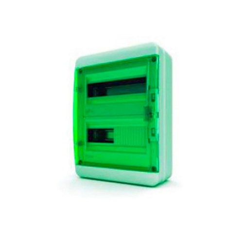 Пластиковый распределительный щит BNZ 65-24-1 Tekfor Белый/Зеленый фото