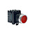 Кнопка TGLA1-DP5, 1NO+1NC, 3A(240VAC), красная, LED 220VAC/DC, фронт IP65 фото
