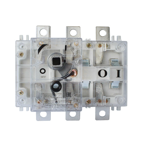 Выключатель-разъединитель HGLB-250А 3Р видимый разрыв фото