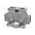 Мини-клемма проходная, пружинная WS1.5-DB-01P-11-00Z(H), 17.5A, 800V, 2 присоед., 1.5(0,2_1,5)mm², серая фото