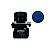 Кнопка LA37-B5H10BP, с фиксацией, 1NO, 3A(240VAC), синяя, фронт IP66 фото