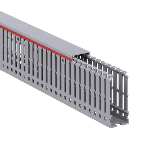 Короб перфорированный, серый RL6 25x60 фото