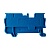 Клемма проходная RIT2.5TO BU, 24A, 1000V, push-in, 3 присоед., 2.5(max 4)mm², синяя фото