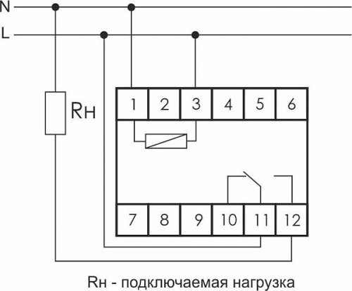 Реле времени PCR-513 230В АС 8А 1NO/NC IP20 фото