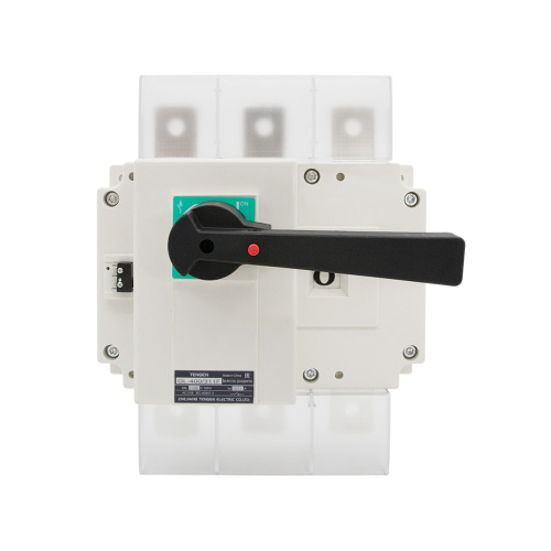 Выключатель-разъединитель GL-400/311F, 3P, 400А, 415/690VAC, клеммные крышки, стационарная рукоятка, 1NO+1NC фото