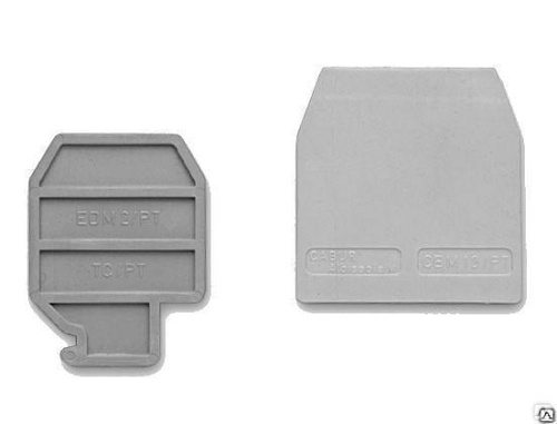 EFC401GR торцевой изолятор EFC.4/PT/GR серый фото
