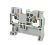 Клемма  проходная RIT2.5 GY, 24A, 1000V, push-in, 2 присоед., 2.5(max 4)mm², серая фото
