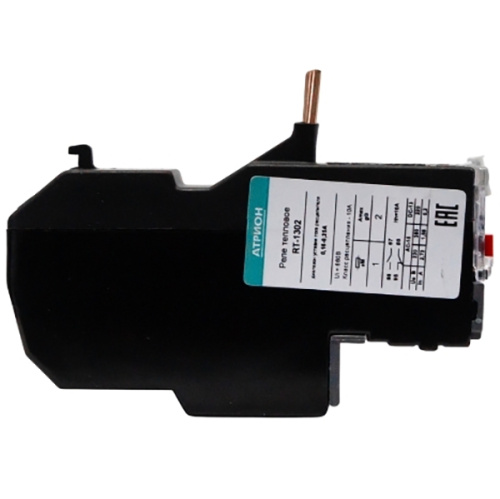 Реле тепловой перегрузки RT-1302, 0.16_0.25A для КМИ-0911_3211 фото