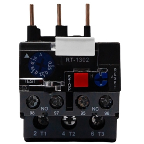 Реле тепловой перегрузки RT-1302, 0.16_0.25A для КМИ-0911_3211 фото