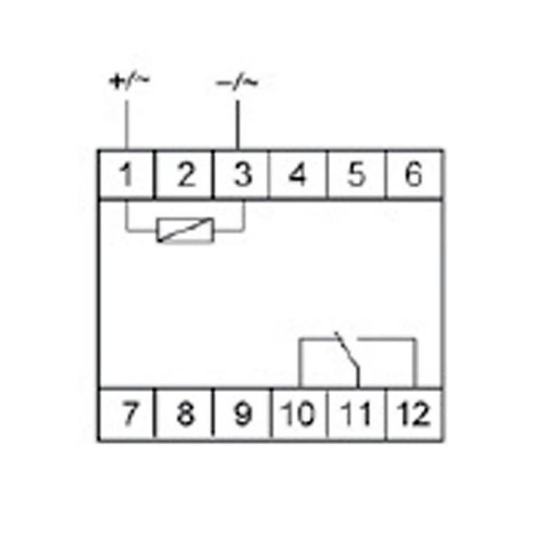 Реле PK-1P-230, 1CO, 8A(250VAC), 230VAC, 1M фото