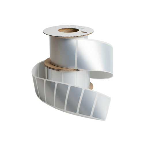 Маркировочная наклейка NPT-50х80 металлизирован. (уп. 250 шт.) фото