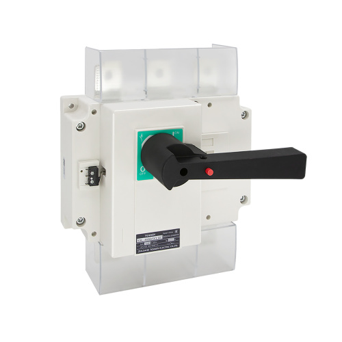 Выключатель-разъединитель GL-400/311F, 3P, 400А, 415/690VAC, клеммные крышки, стационарная рукоятка, 1NO+1NC фото