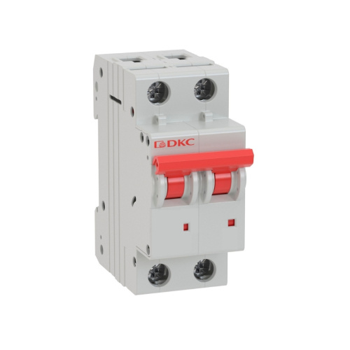 Выключатель автоматический YON MD63, 2P, 20A, хар-ка C, 10kA, 2M фото