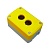 Корпус поста кнопочного XAL 2 кнопки (желтый) фото